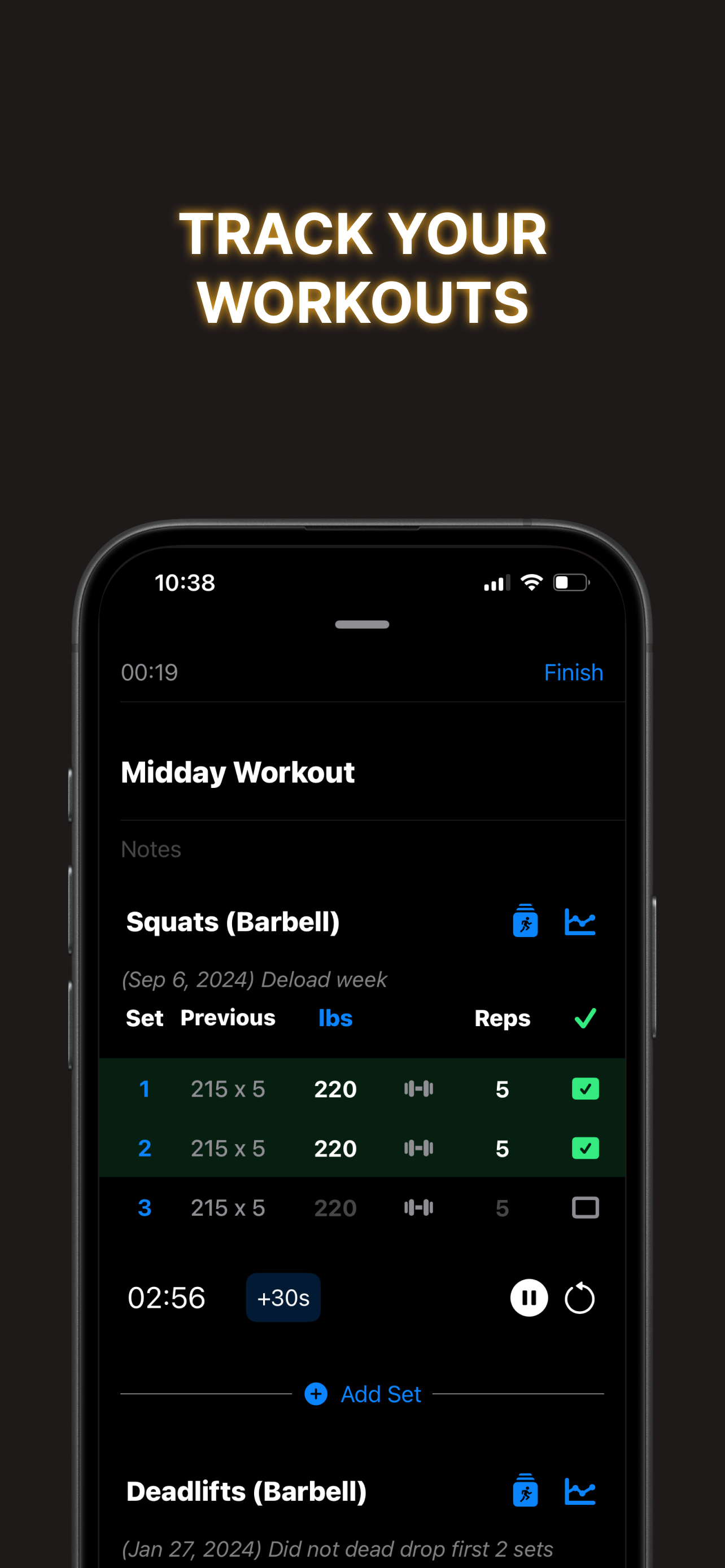 Indoor workouts