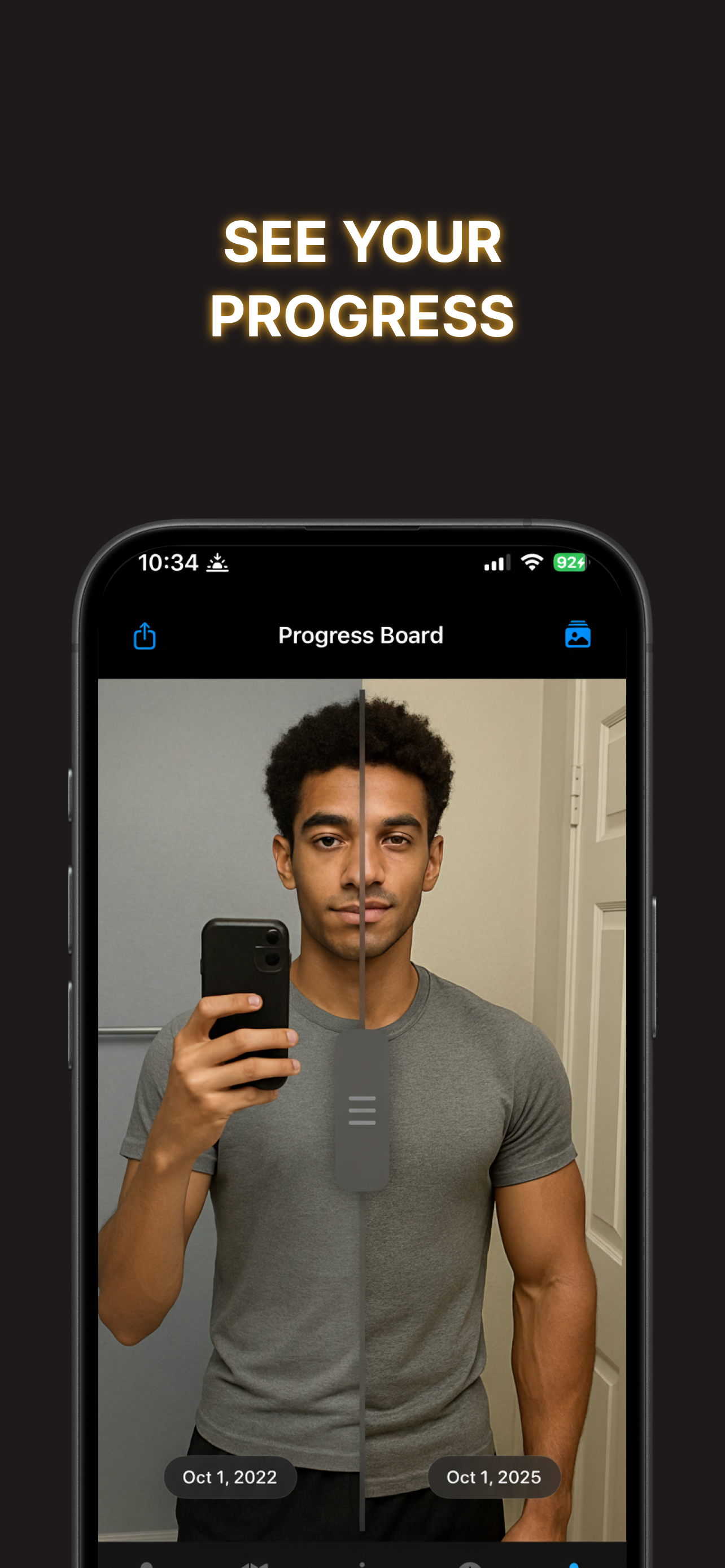 Progress photos